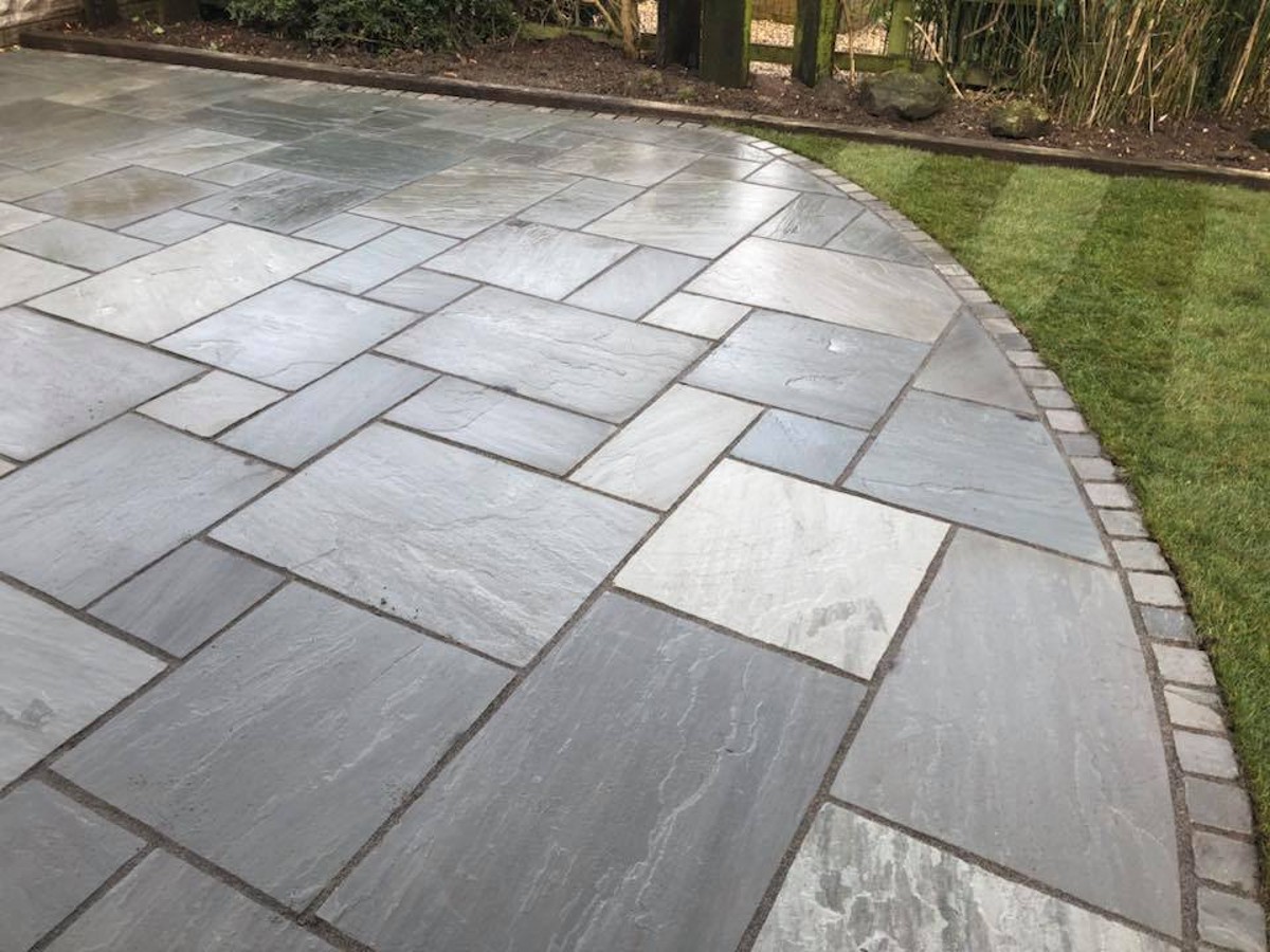 Kandla Grey Indian Sandstone 600 x 300 Earnshaws Fencing Centres